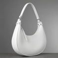 thumbnail image 4 of Stylago Women's Shoulder Purses Fashion Leather Underarm Handbags Ladies Shopping Phone Zipper Tote Bags for Travel Shopping White, 4 of 5