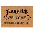 thumbnail image 2 of Bjutir Welcome Grandkids Doormat Rug Letter Print Door Mat Front Door Outdoor Entrance Porch Mat With Polyester Floor Mat 40*60 Cm, 2 of 7