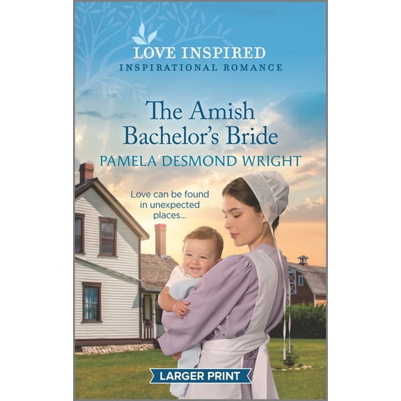 The Amish Bachelor's Bride (Paperback)(Large Print)