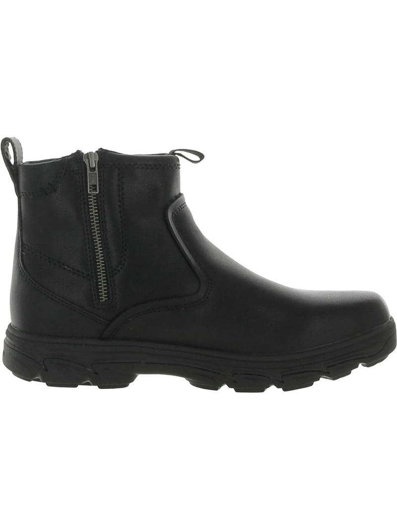 Skecher Men’s Relaxed Fit Resment Boots Size 8 Pull On Walking Casual Skechers Mens Resment - Korver Leather Casual Ankle Boots  main image 4