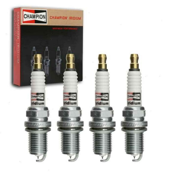 4 pc Champion Iridium Spark Plugs compatible with Chevrolet Cruze Limited 1.4L 1.8L L4 2016