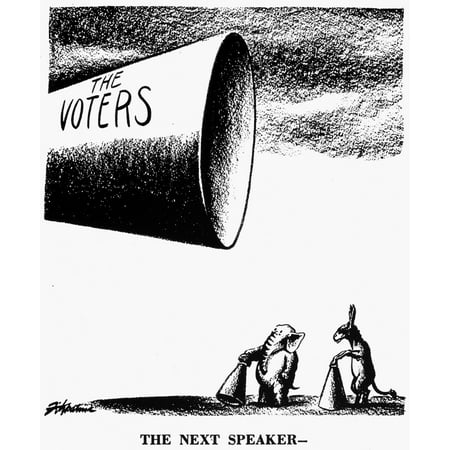 Presidential Campaign 1948 NThe Next Speaker Cartoon 31 October 1948 By DR Fitzpatrick For The ...