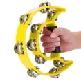 thumbnail image 3 of Herwey Clochettes à Double Rangée Instrument de Musique Tambourin Percussion, 3 of 8