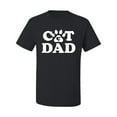 thumbnail image 2 of Wild Bobby, Best Cat Dad Daddy Gift, Pop Culture, Men Graphic Tee, Black, X-Large, 2 of 3