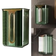 thumbnail image 3 of Titular De Tejido Caso Decoración Multiusos A Prueba De Polvo Para Baño Marrón+Titular De Tejido Caso Decoración Multiusos A Prueba De Polvo Para Baño Verde Baoblaze none, 3 of 5