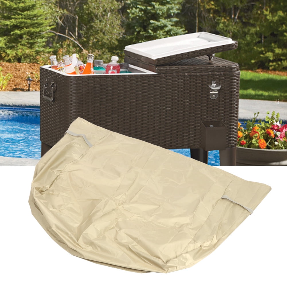 YLSHRF 86x48x79cm Party Cooler Cart Cover Outdoor Cold Drink Cart