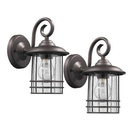 Transitional 1 Light Rubbed Bronze Outdoor Wall Sconce 10