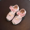 thumbnail image 3 of SYNPOS Toddler Little Kid Big Kid Dress Open Toe Flower Rhinestone Sandals For Girls, 3 of 12
