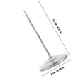 thumbnail image 2 of DEEPCRAFF Stainless Steel Receipt Spike Stick Desk Bill Fork for Organizing Receipts 1 Pack, 2 of 8