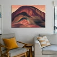 thumbnail image 6 of Georgia OKeeffe Poster Rust Red Hills Artworks Canvas Poster Room Aesthetic Wall Art Prints Home Modern Decor Gifts 16x24inch(40x60cm), 6 of 6
