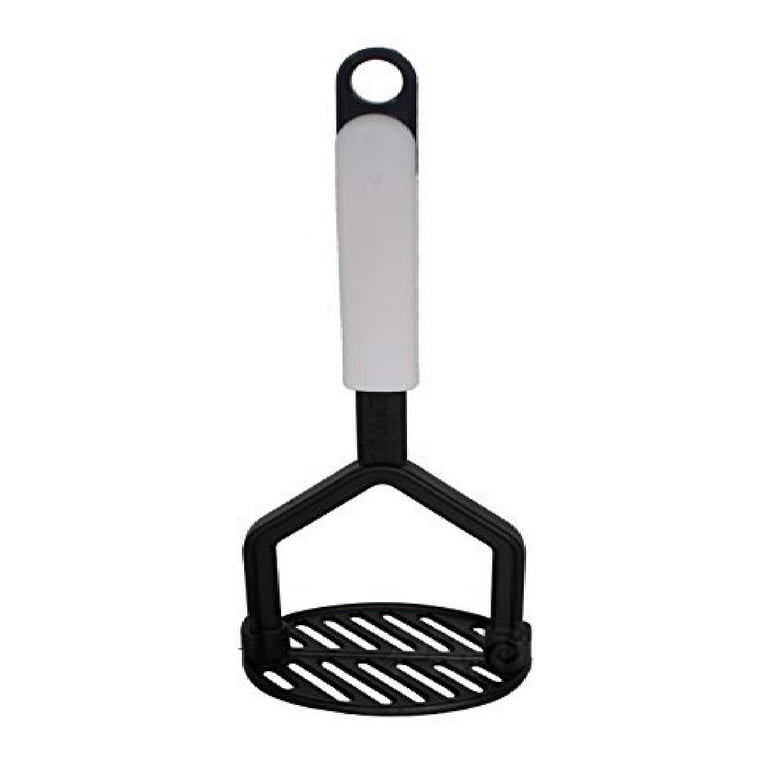  KITCHENDAO Non-Scratch Potato Masher, Heavy Duty 18/8 Stainless  Steel Wrapped In Premium Silicone, Soft Touch Handle, Versatile Masher Hand  Tool & Potato Smasher, Gift for Christmas-Black: Home & Kitchen