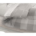 thumbnail image 2 of Safdie & Co. Comforter Set 2PC Grey Check, 2 of 2