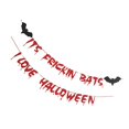 thumbnail image 1 of 1 Ensemble de Bannière Décorative sur le Thème de Halloween Parti Pratique Clignotant String Flags, 1 of 1