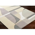 thumbnail image 3 of Hauteloom Duru Wool Living Room, Bedroom Area Rug - Contemporary - Mocha, Taupe, Rose Cream - 5' x 7'6", 3 of 6