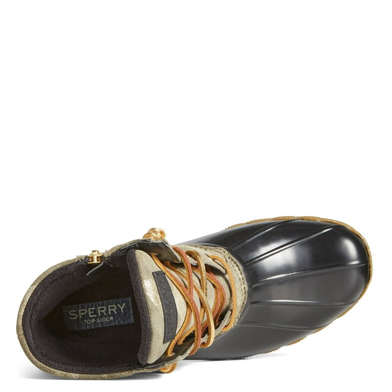 Sperry women's saltwater shiny quilted rain boot deals