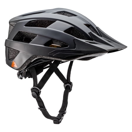 Ozark Trail Child Bike Helmet, Black, Adjustable, Ages 5 