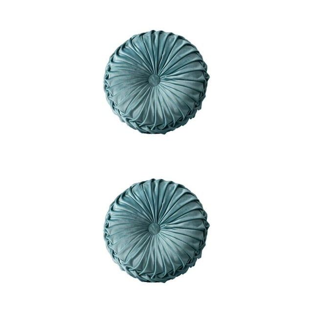 Decodeary Add Touch Of Elegance Decorative Cushion Simple Cushion Pillow Pillow Cushion light green 35CM 2Set