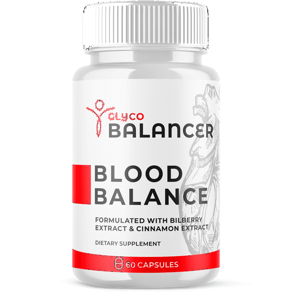 Glyco Balancer Blood Support Pills Advanced Formula Vitamin Supplement GlycoBalancer 60 Capsules