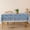 Blue Floral, variant on White & Blue Floral Cotton Hand Block Printed Tablecloth – Traditional Indian Table Cover for Dining Table – Cotton Rectangle Table Linen – Boho Ethnic Home Décor (60 Inches Round)