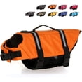 thumbnail image 1 of HAOCOO Dog Life Jacket Vest Saver Safety Swimsuit Preserver with Reflective Stripes/Adjustable Belt Dogs?Orange,S, 1 of 8