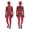 Hot Pink, variant on Classic Superhero Suit, Full Body Super Hero Jumpsuit with Mask, Stretch Cosplay Bodysuit Costume for Halloween Party, Dress Up, Role Play and Stage Performance