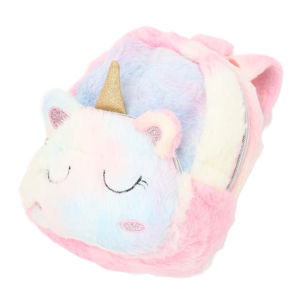 Mochila De Felpa De Dibujos Animados Con Aspecto Lindo, Mochila Suave Para Niños, Mochila Cómoda Para Niñas, Correa Ajustable Para Niños Pequeños