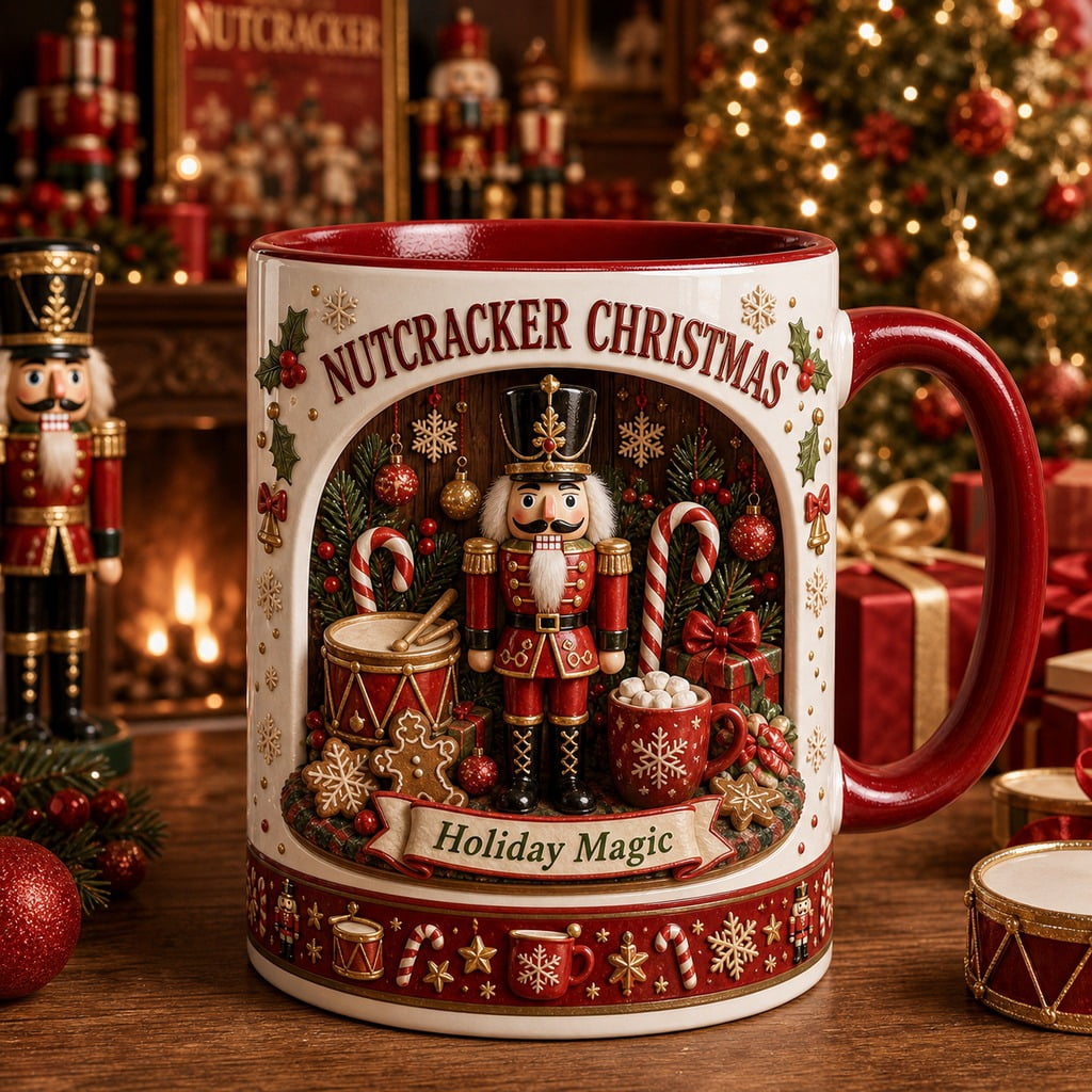 Starbucks Holiday Red Mug Gift Set, Ceramic, 2.5oz Coffee