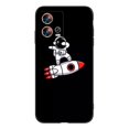 thumbnail image 1 of Funda Para Motorola Edge 30 5G fusion Edge30 neo De Silicona Suave Cubierta Trasera Protectora Negro Tpu Gato Lindo Patrón De Chica De Dibujos Animados, 1 of 4