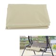 thumbnail image 6 of QIILU 59.06 x 19.69 x 3.94 Inches Beige Patio Swing Cushion Cover, Waterproof, 6 of 11