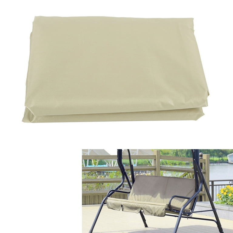 Brrnoo Swing Cushion Cover Swing Seat Cover Replacement for Patio