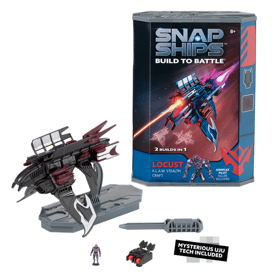 Snap Ships Locust Klaw Stealth - Build to Battle