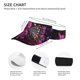 thumbnail image 3 of Balery Pink Blossoms Butterfly Gorra deportiva con visera ajustable para mujer y hombre (talla única), 3 of 7