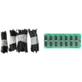 thumbnail image 1 of 4PCS Heat Shrink Tube Polyolefin & 1x 7 Decade 1R - 9999999R Programmable SMD Resistor Slide Resistor Board, 1 of 5