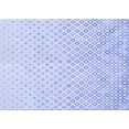 thumbnail image 1 of Ahgly Company Machine Washable Indoor Rectangle Transitional Lavender Blue Area Rugs, 2' x 5', 1 of 7