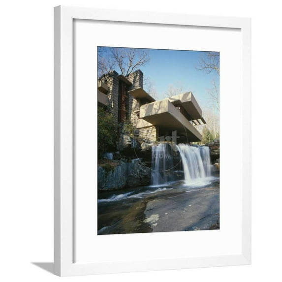 Fallingwater, State Route 381, Pennsylvania, Framed Art Print Wall Art ...