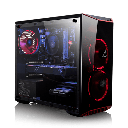 CLX SET GAMING PC AMD Ryzen 7 2700, AMD Radeon RX 580 8GB GDDR5, 8GB DDR4, 1TB HDD + 120GB SSD MS Windows 10 Home 64-Bit