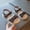 Brown, variant on Dpytoraw Girls' Sandals 2026 Spring/Summer Mid To Large Children's Bow Comfortable Flat Shoes For Girl Slip Versatile Breathable Girls Sandals Size 1-1.5 Years