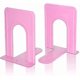 thumbnail image 1 of Book Ends - Decorative Metal Book Ends Heavy Duty Bookends (2 Piecespink), 1 of 5
