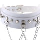thumbnail image 5 of 2x gargantilla de material cuero gótico para mujer collar de cadenas de metal joyería negro, 5 of 9