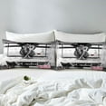 thumbnail image 4 of LUVIVIHOME 2PCS African American Black Girl Duvet Cover Twin Bedding Sets, Teen Girl Bedding, Sexy Black Woman Afro Black Girl Magic Comforter Quilt Cover, Inspirational Gifts for Women 1 Pillow Sham, 4 of 7