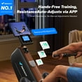 thumbnail image 4 of MERACH Rowing Machines for Home, Quiet Row Machine with 51.2" Extended Rail, 16-Level Powerful Magnetic Rower and 350 LBS Weight Capacity, 4 of 12