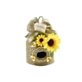 thumbnail image 2 of Adorno de Pascua con girasol - Decoración de panal de cuerda tejida para árbol, pared o centro de mesa, 2 of 6