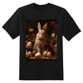 thumbnail image 2 of Plus Size Shirt for Women Black Tops for Women Short Sleeves Shirt for Women Easter T Shirt Oversized Shirt for Women S, 2 of 5