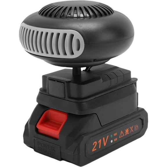 Diydeg Car Heater, Fast Heating Portable Space Heater, Quiet Battery Powered Windshield Defogger, Window Defroster for Most Cars, Sedan, Electric Tricycles, Home, Office, Indoor Use