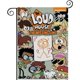 thumbnail image 1 of The Loud House-bandera de jardín temática. Regalo perfecto para fans, amigos y familiares, ideal para actividades al aire libre y decoración de fiestas.28CM*45CM, 1 of 5