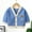 Blue, variant on QISIWOLE Toddlers Baby Grils Boys Cute Ear Buttons Solid Thick Knit Cardigan Warm Jacket, Deals