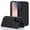 Black, variant on Case for Samsung Galaxy A54 Luxury Retro Flip Wallet Leather Phone Cover With Card Slot Stand Holder