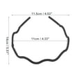 thumbnail image 3 of 1 Pc Classic Fashion Frosted Wavy Hairband for Women for Girls 5.51"x4.53" Black, 3 of 4