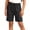 Black, variant on Girl’s Bermuda Shorts Elastic Waist Drawstring Casual Bottoms Summer Loose Knee Length Sports Shorts 2-9 Years