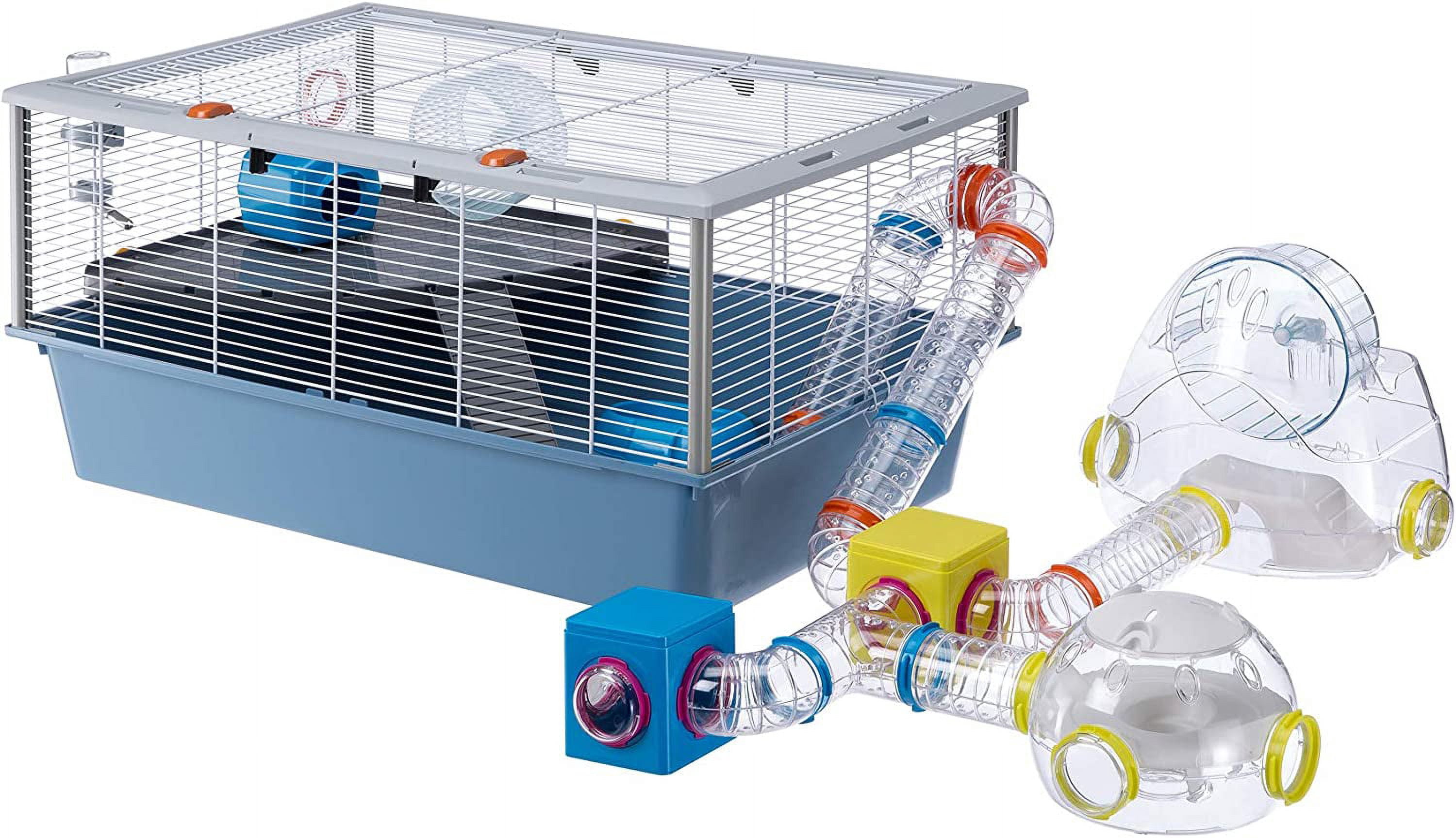 Ferplast Hamster Modular "Gym" | Hamster "Gym" Creates a "Turnpike" for Your Hamster's Play Habitat